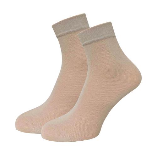 Söckchen ""Cotton-Feeling"" beige, 3er-Set