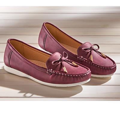 Schuh "Susi" bordeaux