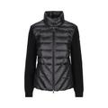 Zip-up Panelled Quilted Jacket