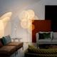 led stehlampe minimalistisch kreative led licht und schatten stehlampe wohnzimmer sofa lampe italienische kunst projektion sonnenuntergang designer stehlampe