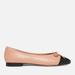 Ellison Leather Ballet Flats - Pink - Steve Madden Flats