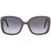 Gradient Square Sunglasses Marc 625/s 079u/9o 54 - Black - Marc Jacobs Sunglasses