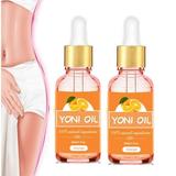 PURJKPU Orange Feminine Oil Yoni Essential Oil 1.02 Fl Oz for Women Ph Balance & Remove Odor Vaginal Oil for Vaginal Moisturizer