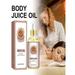 Fiudx Body Juice Oil Natural Cinnamon Bun Body Oil for Women After Shower Care Natural Essential Oil Moisturizes Skin Making It Smooth and Avoiding Dryness 2.12 Oz