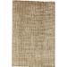 Brown 108 x 72 W in Rug - Doris Leslie Blau Modern 6' × 9' Luxurious Silk Rug w/ Grey Crocodile Skin Design Wool | 108 H x 72 W in | Wayfair
