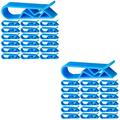 100 Pcs Garbage Bag Clip Bag Clips Garbage Can Trash Bag Clip Clamp Plastic Clip Waste Basket Clips Clips For Trash Cans