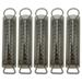 5 Sets Pool Cover Springs with Spring Sleeves Stainless Steel Springs for Pool Covers