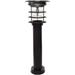 QCAI Solar Pathway Light Stainless Steel Bollard LED Lamp Waterproof Outdoor Landscape Lights (GS-214)