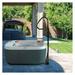 YeSayH 57 H Hot Tub Handrail Spa Safety Rail Hot Tub Hand Rail Spa Railing Hot Tub Rail 600LBS Capacity for Indoor/Outdoor Bath Slide Under Mounting Base