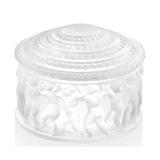 Lalique Enfants Decorative Box Crystal in Pink | 3.15 H x 4.33 W x 4.33 D in | Wayfair 1136400
