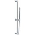 MCN Faucets Super Rain Modern Round Wall Bar in Gray | 21.84 H x 3.75 W x 2.94 D in | Wayfair SR-522-04-PC