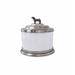 MATCH Convivio Cookie Jar w/ Dog Glass, Rubber in Gray/White | 8.25 H x 8.3 W x 8.3 D in | Wayfair 1555.0