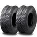 13x5.00-6 Lawn Mower Tyre Set of 2 13x5x6 Heavy Duty Turf Tire Vacuum Tyre for Lawn Mower Garden Tractors Riding Mowers Golf Cart Tire 4 Ply Tubeless