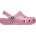 Crocs Pink Tweed Glitter Kids' Classic Glitter Clog Shoes