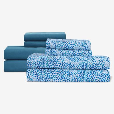 Sheet Set 2-Pack by BrylaneHome in Teal Medallion ...