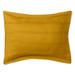 BH Studio Pintucked Sham by BrylaneHome in Gold Maize (Size STAND)