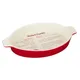 Premier Housewares Maison By Premier From Scratch Red Stoneware Oval Baking Dish