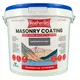 Kingfisher Building Products Weatherflex Smooth Premium Masonry Paint - 10L - Coniston Slate Grey - For Brick, Stone, Concrete Block, Concrete, Render
