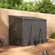 H&O Direct 8X4 Ft Garden Storage Shed With Single Lockable Door Outdoor Metal Sheds Storage House For Backyard Patio