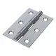 Timco Butt Hinges Fixed Pin (1838) Steel Silver - 75 X 50