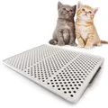 Cat Centre.Direct Cat Centre Large Anti Slip Sifting Litter Tray Pad Grey