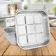 5 Pk Coppice Strong Aluminium Oven Tray For Baking, Bbq, Roasting & Serving 26 X 26 X 5Cm. Freezer, Microwave & Oven Safe