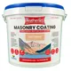 Kingfisher Building Products Weatherflex Smooth Premium Masonry Paint - 10L - Hazel Dormouse - For Brick, Stone, Concrete Block, Concrete, Render