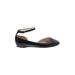 Cole Haan Flats: Black Print Shoes - Women's Size 7 1/2 - Round Toe