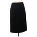 Express Casual Skirt: Black Solid Bottoms - Women's Size 10