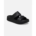 Crocs Women's Getaway Platform H-Strap Womens Sandals - Black - Size: 7