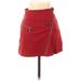 Silence and Noise Casual Skirt: Red Bottoms - Women's Size X-Small