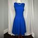 Ralph Lauren Dresses | Gorgeous Blue Pleated Summer Dress | Color: Blue | Size: 10
