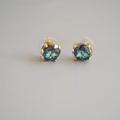 Kate Spade Jewelry | Kate Spade Gumdrop Stud Earrings Blue + Green | Color: Blue/Green | Size: Os