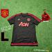 Adidas Shirts | Adidas Manchester United 2015/2016 Training Top Slim Fit Authentic Adizero | Color: Black/Red | Size: L