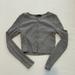 Zara Tops | Gray Zara Long-Sleeve Button Down Top | Color: Gray | Size: S