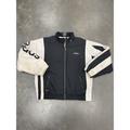 Adidas Jackets & Coats | Insane Track Adidas Adult Large Vintage Puffer Color Block Jacket Black White | Color: Black/White | Size: L
