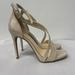 Jessica Simpson Shoes | Jessica Simpson Rayli Women’s 5 Inch Heels Size 6.5 | Color: Cream/Gold | Size: 6.5