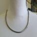 Zara Jewelry | 7 For $20 Zara Silver Z Snake Chain Necklace | Color: Silver | Size: Os