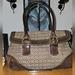 Coach Bags | Coach Vintage Soho Satchel Micro Monogran Canvas W/Suede Bottom And Trim Euc | Color: Brown/Tan | Size: 15"X9"