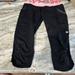 Lululemon Athletica Pants & Jumpsuits | Lululemon Black Cropped Leggings Stash Pockets Sz 4 | Color: Black/Pink | Size: 4