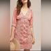 Anthropologie Dresses | Anthropologie Monterrey Tunic Mini Dress Size Xs New Pink Embroidered Love Sam | Color: Orange/Pink | Size: Xs