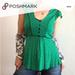 Anthropologie Tops | Anthropologie Green & Black Top Size S In Euc | Color: Black/Green | Size: S