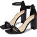 Nine West Shoes | New Nine West Allha 3 Ankle Strap Black High Heel Pump Sandals 9.5 | Color: Black | Size: 9.5