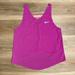 Nike Tops | Nike Breath Pink Running Tank Top Mesh Dri-Fit Womens Medium | Color: Pink | Size: M