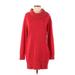 Maglia Casual Dress - Sweater Dress: Red Dresses - New - Women's Size Small