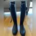 Burberry Shoes | Burberry Belted Rain Boots | Color: Black | Size: 7