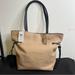 Coach Bags | Coach Andy Tote With Horse And Carriage Bag Purse Taupe Ca165 Brand New. | Color: Black/Tan | Size: Os