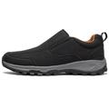 Extra Large Shoes Slip On Casual Shoes Extra Extra Wide Mens Trainers Casual Loafers for Men Breathable Running Sneakers Lightweight Walking Shoes,Black,42/260mm