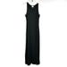 Lularoe Dresses | Lularoe Dani Solid Black Sleeveless Maxi Floor Length Dress Casual Medium M Long | Color: Black | Size: M