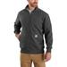 Carhartt Shirts | Carhartt Men's Rain Defender Loose Fit Heavyweight Full-Zip Mock-Neck Sweatshirt | Color: Gray | Size: 3xl